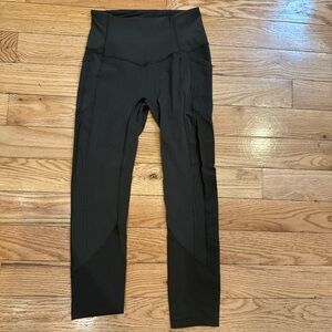 Green High-Waisted Leggings